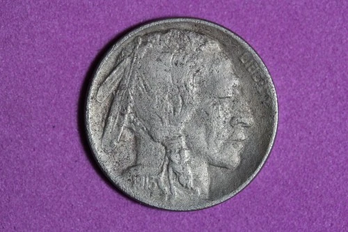 Estate Find 1913 D V1 Buffalo Nickel #K59145