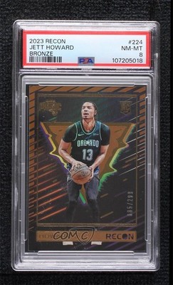 2023-24 Panini Recon Rookies Holo Bronze 85/299 Jett Howard #224 Rookie RC 1o3x