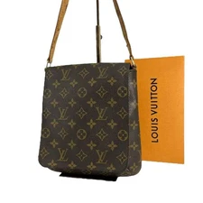 LOUIS VUITTON Monogram Musette Salsa Shoulder Bag Brown Crossbody Certified