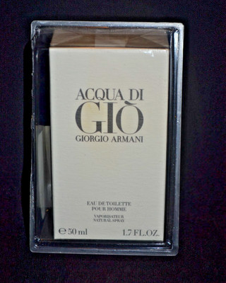 Giorgio Armani Acqua di Giò Pour Homme Eau de Toilette Spray1.7 oz New In Box