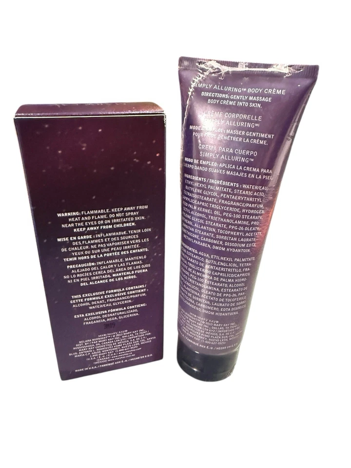 Mary Kay Belara Midnight Eau De Parfum 1.7 oz + Body Crème Set Rare New Boxed - Image 2 of 4