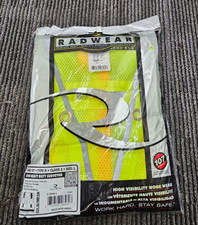 (QTY 2) Radians SV6HG Radwear High Visibility Two Tone Surveyor Vest Size Large