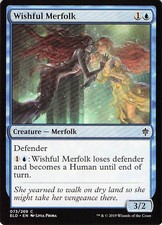 Wishful Merfolk 73 -Throne of Eldraine - NM