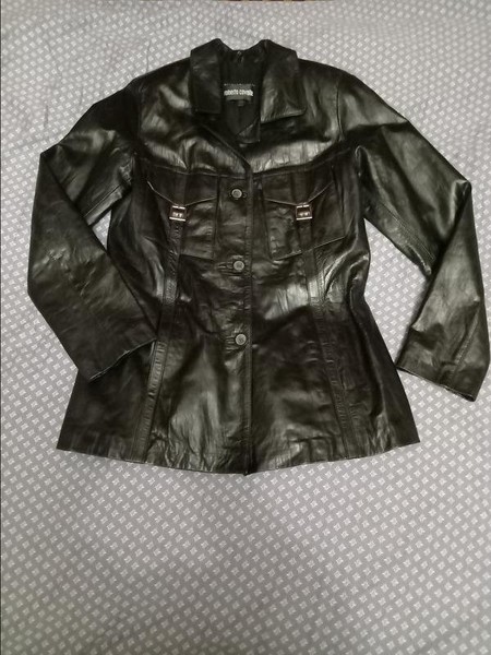 Women Roberto Cavalli Jacket Black L