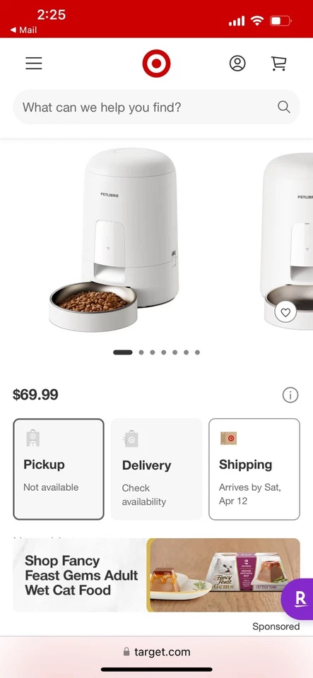 Petlibro 2L провод бесплатный воздух автоматический WiFi кошки и собаки автоматическая кормушка, совершенно новый - Изображение 4 из 4