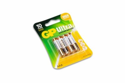 GP Ultra Alkaline Battery AAA for Siren R4