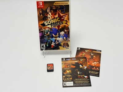 Sonic Forces Bonus Edition (Nintendo Switch) Tested Game Complete