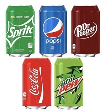 5 Beer Can Covers Fun Silicone Disguise Sleeves for Standard 12oz Cans