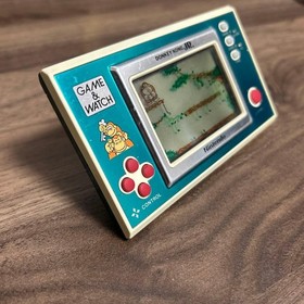 NINTENDO GAME AND & WATCH Donkey Kong Jr. New Wide 1982 Retro Game Green