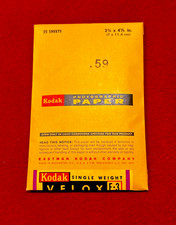 Kodak Velox F-3 Photographic Paper 2  x 4  exp 6/71   SEALED