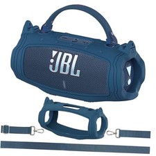 Silicone Cover Case for JBL Charge 6 Portabletooth Speaker Charge 6 Cover Blue