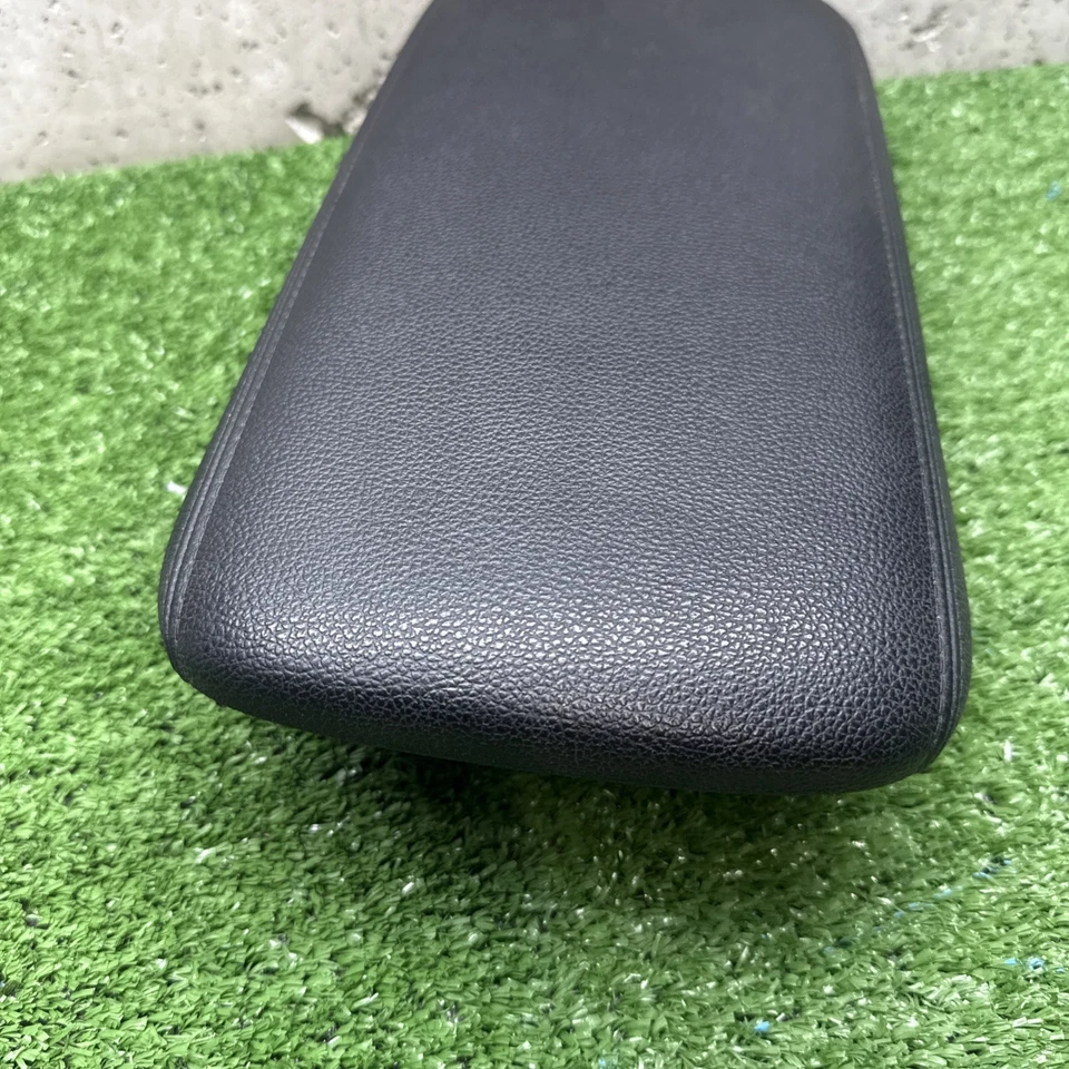 2018-2020 Mitsubishi Outlander Sport Center Console Black Leather Armrest OEM - Image 2 of 4