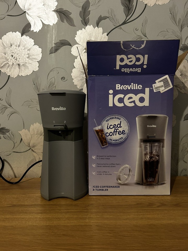 Breville Iced Coffee Maker VCF155 In Grey Boxed eBay