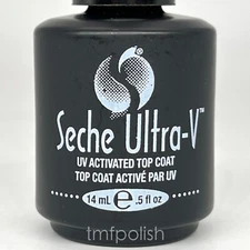 New Seche Ultra-V UV Activated Gel Top Coat Nail Polish