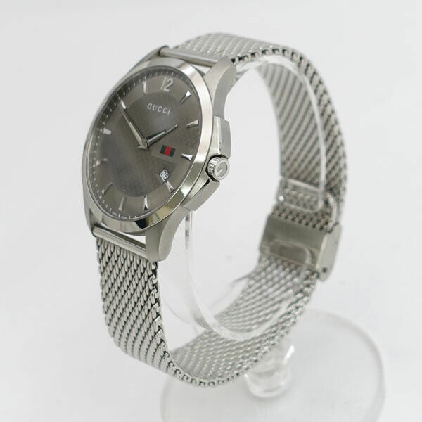 GUCCI G Timeless Sherry Mesh Belt 2 Needles Operation 126.3 GUCCI G Timeless Sherry Mesh Belt 2 Needles Operation 126.3