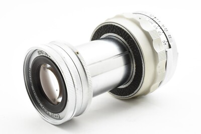 Leica Elmar M 90mm F4 Collapsible MF Lens From Japan *Very Leica Elmar M 90mm F4 Collapsible MF Lens From Japan *Very