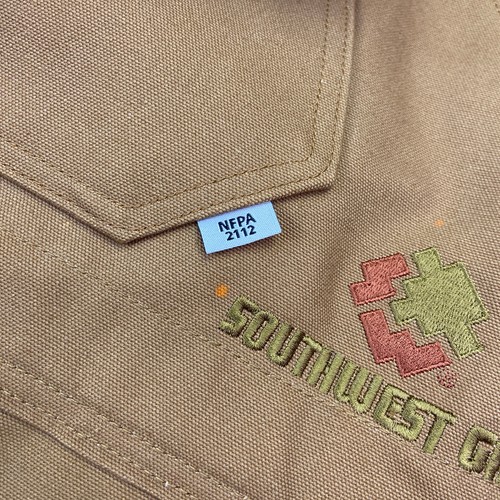 Carhartt Overalls Mens 42x32 Brown FR NFPA CAT4 Duck Bib Quilted Lined NEW - Picture 13 of 20