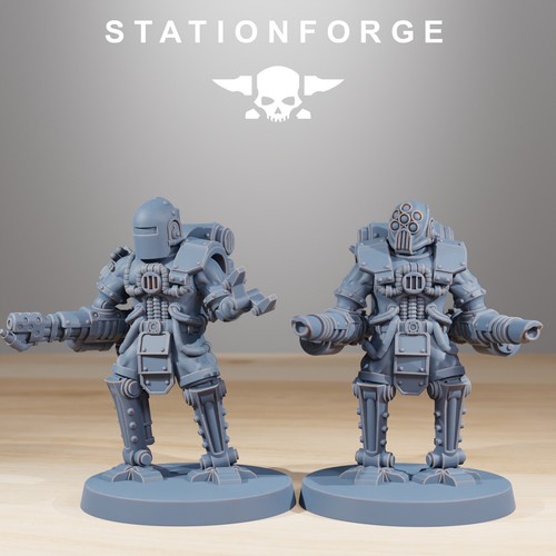 Scavenger Cyborgs, Tech Adepts, Mech Vanguard Division - Picture 4 of 5