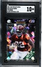 2021 leaf Pro set metal #65 Najee Harris RC 89 Design Black Crystals 1/20