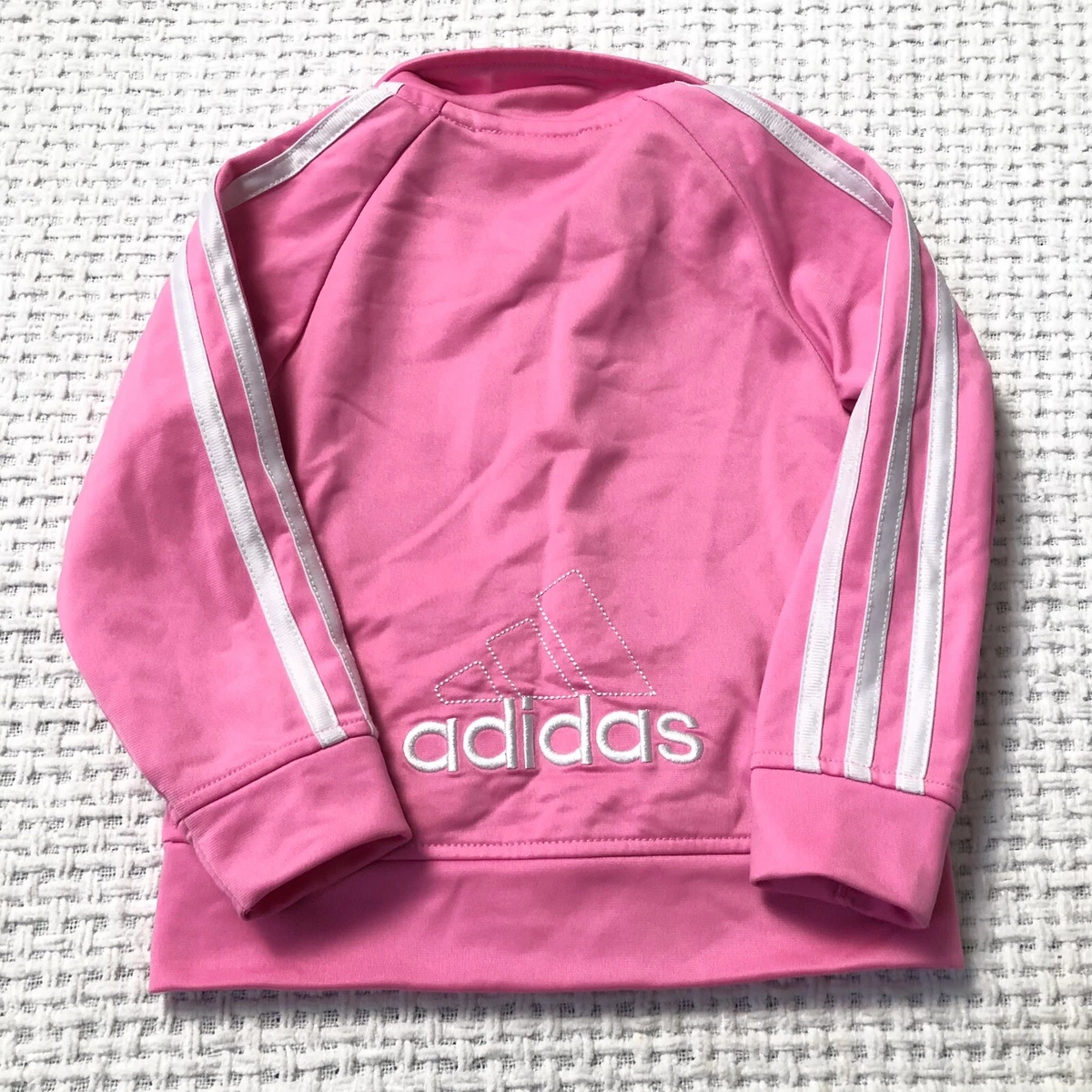 Adidas Toddler Full Zip Pink Track Jacket 2T Toddler eBay