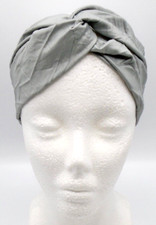 Nike Headband Twist Knot Adult Textured Particle Grey/White