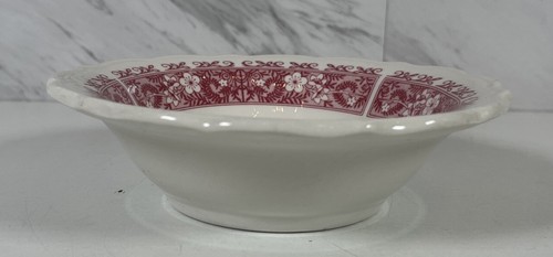 VTG Syracuse China Strawberry Hill Flowers Cereal/Desert Bowl - 6.5" - Picture 4 of 5