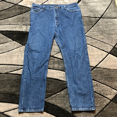 Wrangler Regular Fit Mens Denim Blue jeans Size 44 X 32