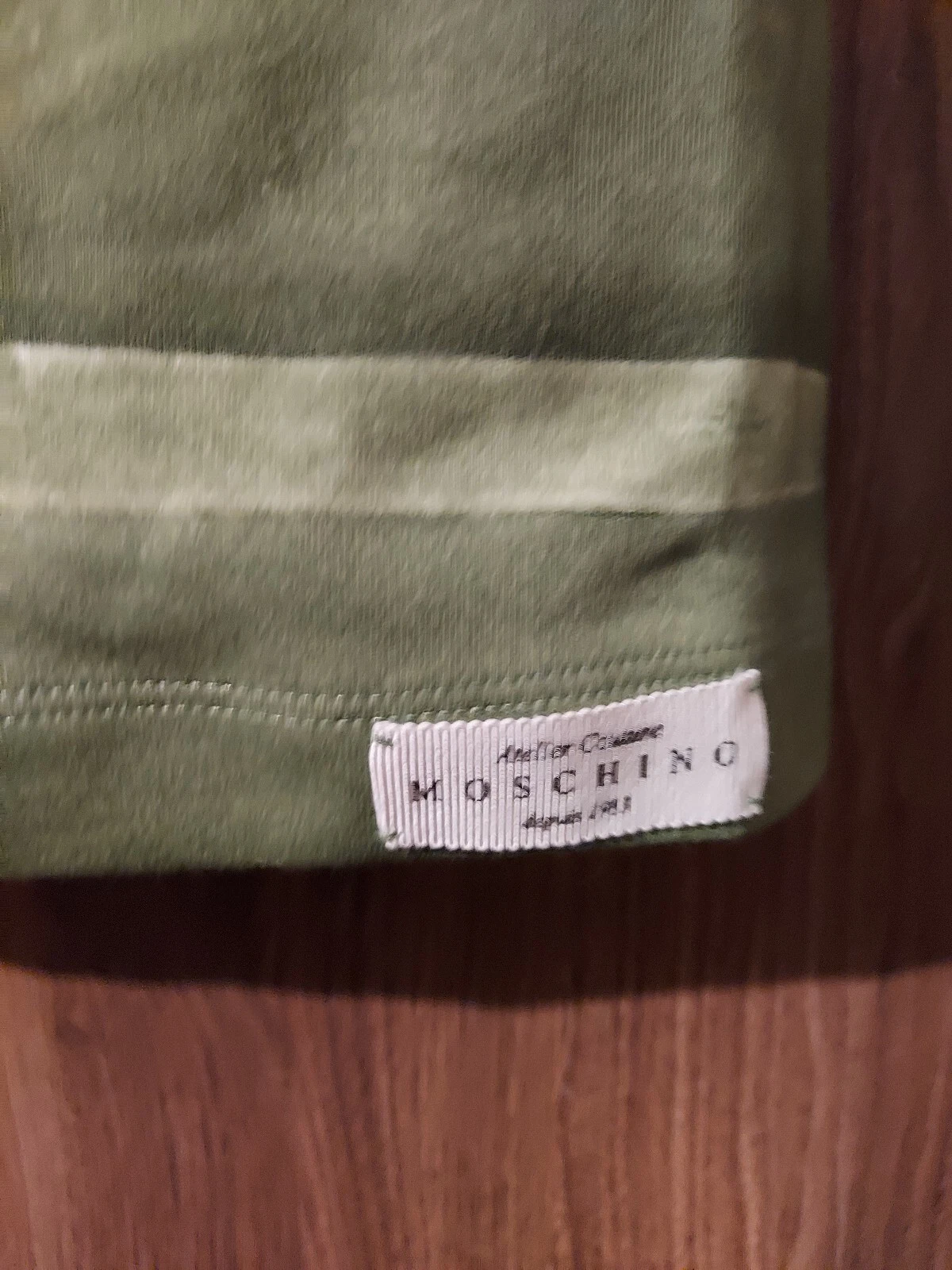 Abito stampato MOSCHINO COUTURE Trompe L'oeil IT 46 UK 14