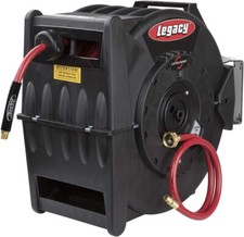 Legacy Levelwind Retractable Air Hose Reel, 3/8 in. x 100 ft., PVC - L8310