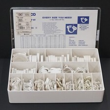 RICHCO HCK-251GF Glass-Filled Nylon 6/6 Hose Clamp Kit, 251pc