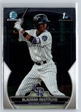 2023 Bowman Chrome #BCP-234 Bladimir Restituyo Chrome Prospects Colorado Rockies