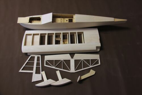 Seaplane 1.57M Wingspan Balsa Aircraft Kit - Valueplanes Balsa Model Aeroplane - Picture 2 of 20