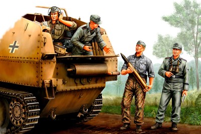 (HBB84402) - Hobbyboss 1:35 - German Self Propelled Gun (SPG) Crew