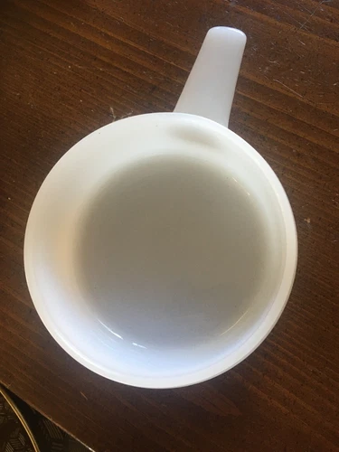 Vintage White Milk Glass Ovenware Dish J-2639 14 oz USA- super keen