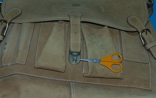 TERRITORY AHEAD SADDLE LEATHER BRIEFCASE - Picture 7 of 7