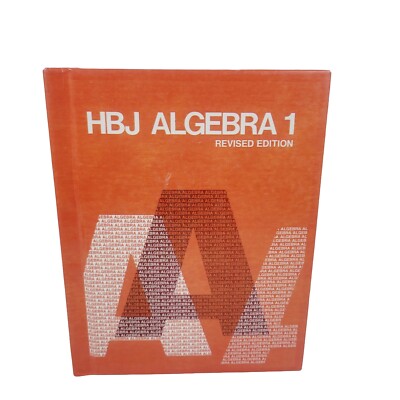 HBJ Algebra 1 Revised Edition 
