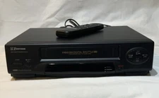 Emerson VR4450 VCR VHS Recorder Player 4 Head W/Remote - No Power - Parts Only