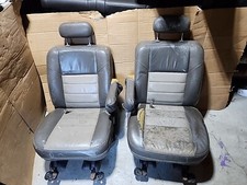 2002 Ford Excursion Second Row Bucket Seats Seat Set Limited Left Right 2 Tone