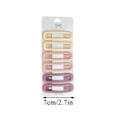 6 Farben Haarnadeln – 6 Rollen Polyestergarn, Ca. 70m Pro Farbe, Inkl. 22 Näh- & Webnadeln
