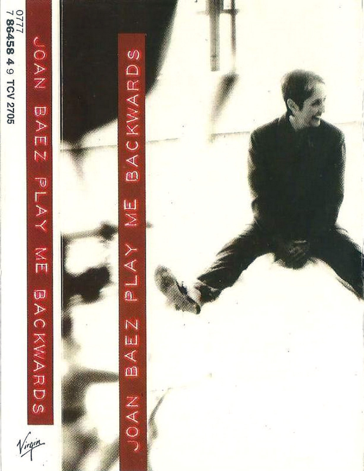 JOAN BAEZ PLAY ME BACKWARDS CASSETTE ALBUM Folk Rock, Pop Rock, Vocal, Classic