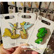 Authentic 2024 Disney Tinker Bell Pin Shanghai Disneyland New