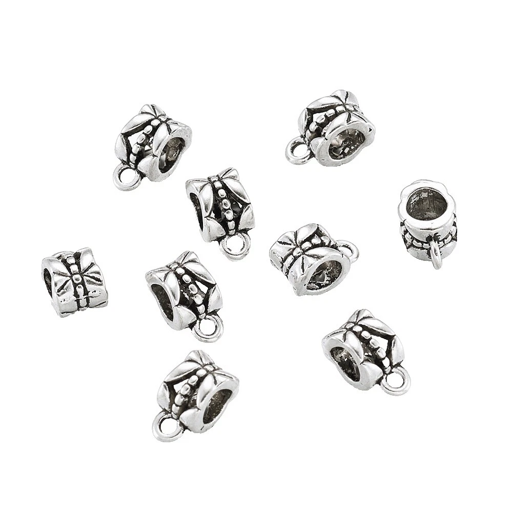 Liga de Metal, Contas rondelle Tibetano para fazer bijuterias