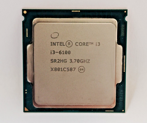 Intel Core i3-6100 SR2HG 3.70GHz CPU Desktop Processor