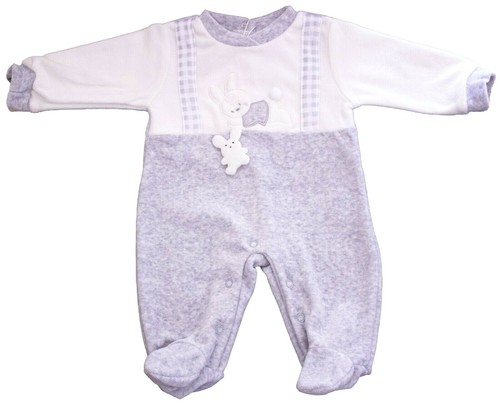 TUTINA CINIGLIA NEONATO BABY RICAMO E FINTE BRETELLE TAGLIE 0/12 MESI J006  | eBay