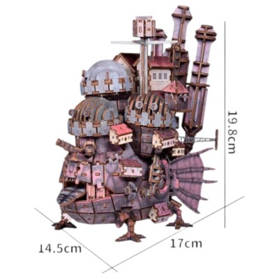 【超希少】ハウルの城 Howl's Castle ki-gu-mi ki-gu-mi Studio Ghibli Howl's Moving Castle Color Version