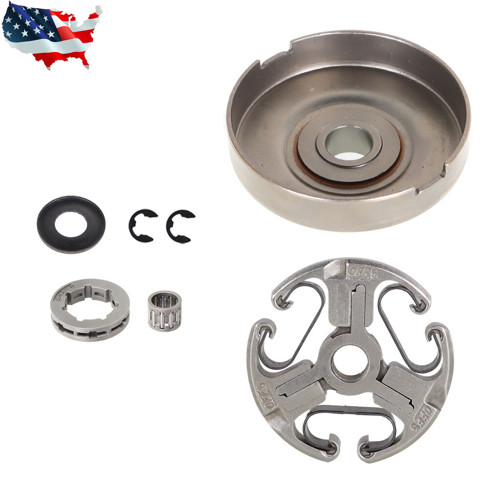 Chainsaw Clutch Drum Sprcoket Kit For Husqvarna 372 372XP X-Torq