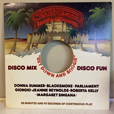 70's DISCO CASABLANCA  'Various/Get Down and Boogie'  '76 casablanca / LP-EXC M1