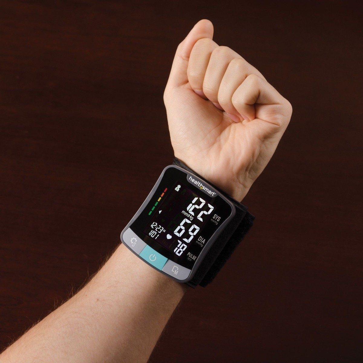 HealthSmart Mabis Premium Talking Automatic Digital Wrist Blood Pressure  Monitor