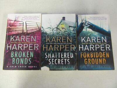 COMPLETE SET (3) KAREN HARPER Thriller Mystery Book LOCKWOODS COLD ...