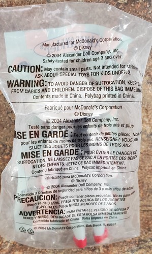 Madame Alexander McDonalds Happy Meal Edition #2 Wendy como Cruella De Vil 2004 - Imagen 6 de 7